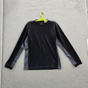 Alo‎ Men Shirt M Black Activewear Long Sleeve